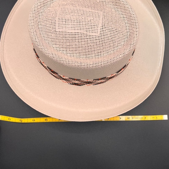 H16 Hat Gallero style in grey with Read + Black headband NWOT - Picture 9 of 9